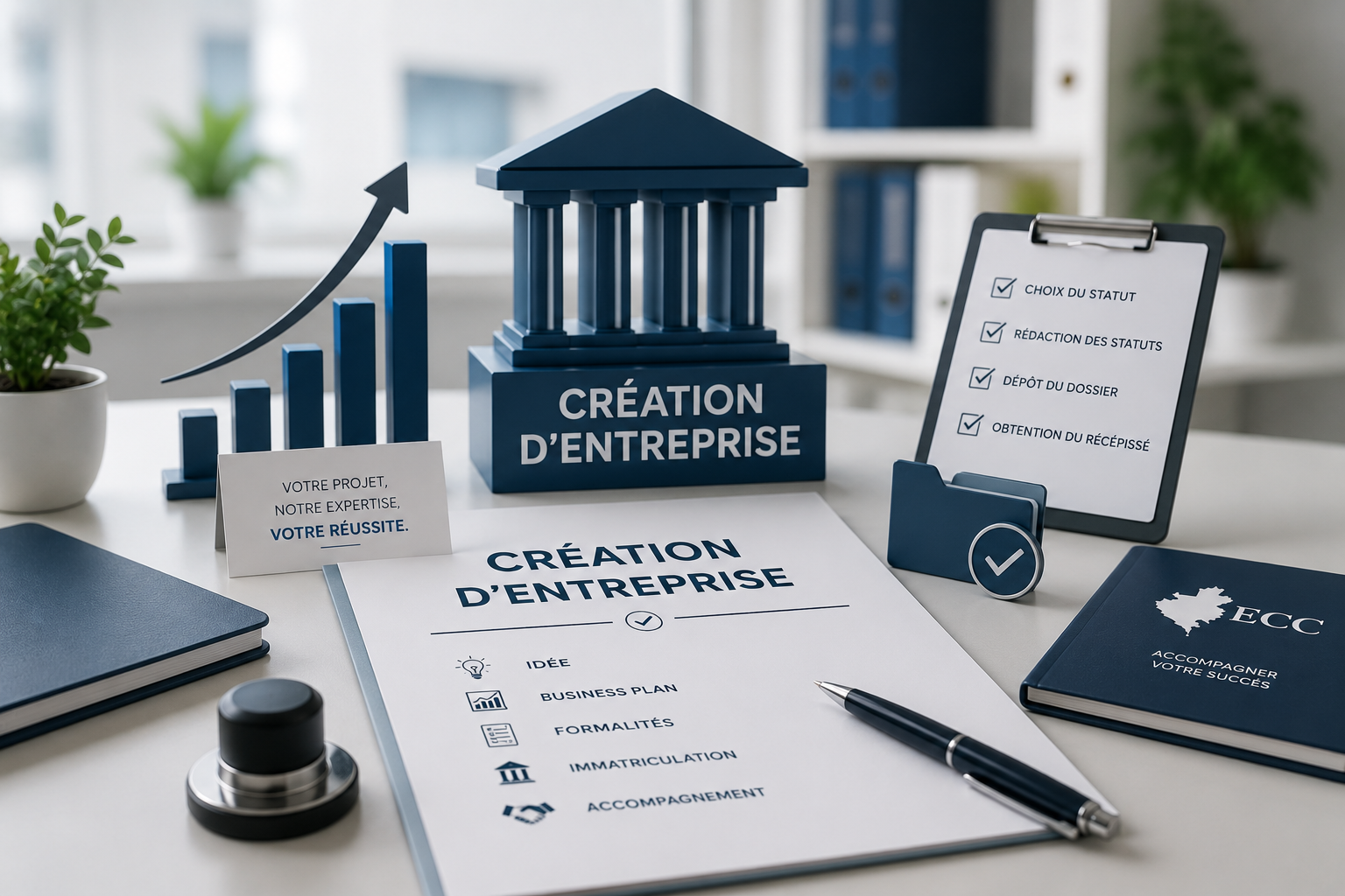 Accompagnement à la création d'entreprise